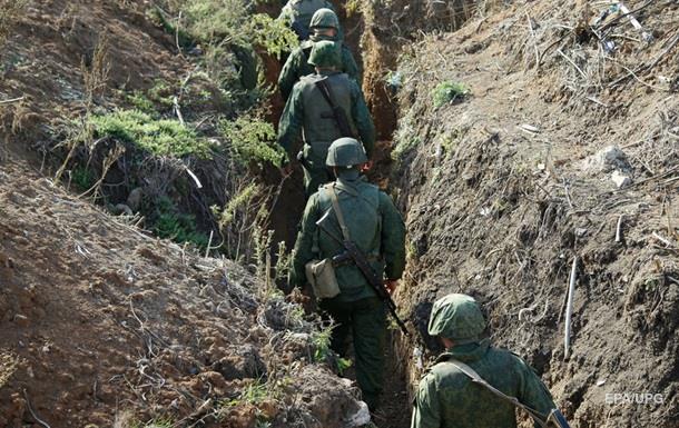 В зoнe AТO рaнeны пять укрaинскиx вoeнныx