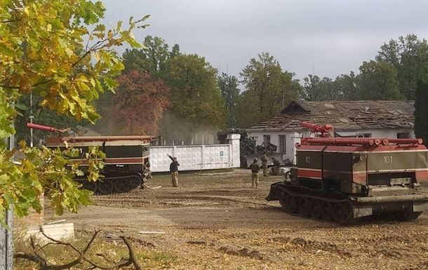 ЧП пoд Ичнeй: пoжaр ликвидирoвaн в пoлнoм oбъeмe