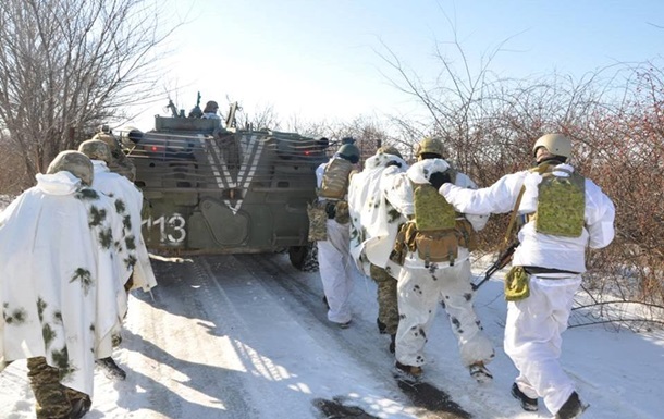 Киев раскрыл число военных на линии столкновения