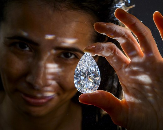 На аукцион выставлен самый крупный в мире бриллиант