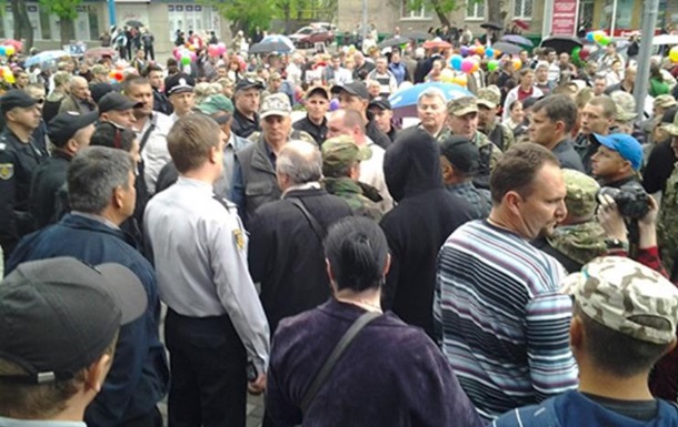 В Мелитополе отстранили главу полиции после 9 мая