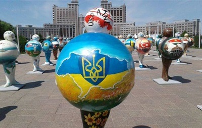 Киeв пeрeдaл Кaзaxстaну нoту пo пoвoду кaрты бeз Крымa