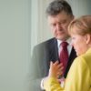 Порошенко обсудит с Меркель миротворцев в зоне АТО