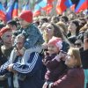 В Донецке вышли на марш в «годовщину» ДНР