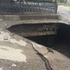 На Закарпатье паводковая волна разрушила мост