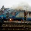 В Ровненской области горел пассажирский поезд