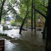 В Херсоне ливень затопил часть улиц