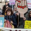 В Брюсселе прошел марш против насилия над женщинами