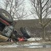 В Николаевской области столкнулись авто и трактор