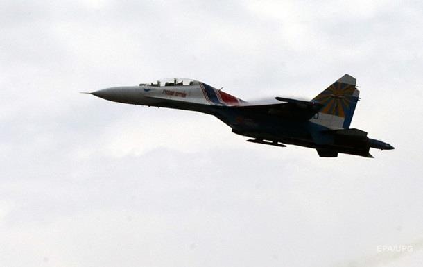 В акватории Черного моря упал российский Су-27