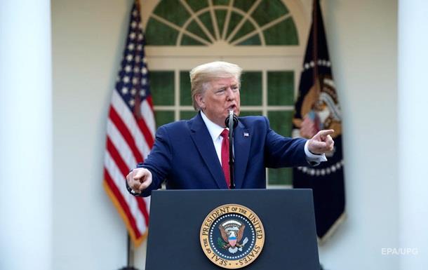 Трамп ожидает пик смертности в США через две недели