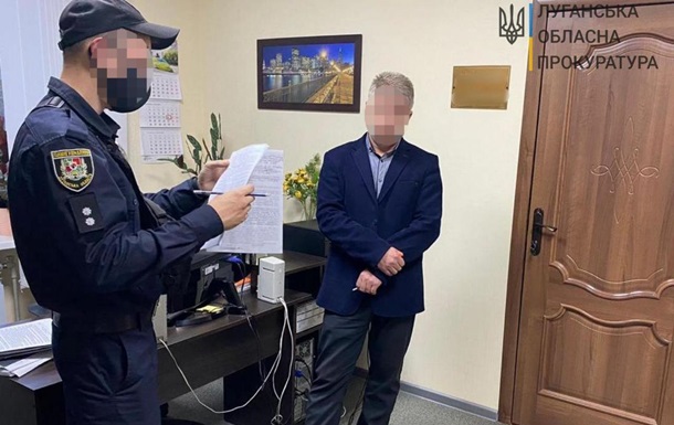 На откате поймали заместителя мэра в Луганской области