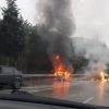 В Крыму после лобового столкновения загорелись два авто, есть жертва