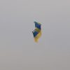 Над Крымом запустили 20-метровый флаг Украины