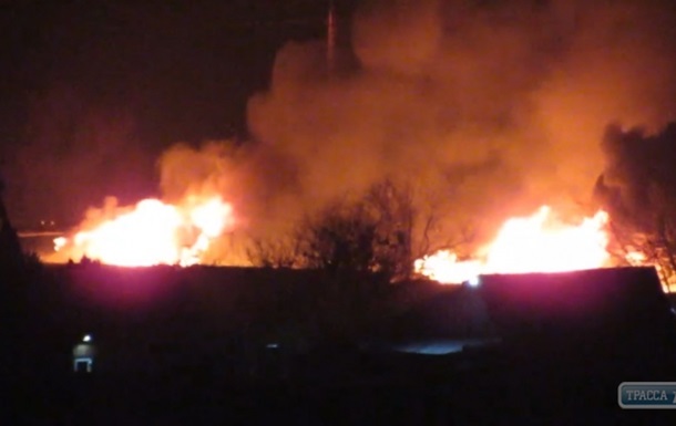 Под Одессой горела база отдыха