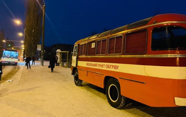 В Украине открыли пункты обогрева из-за непогоды