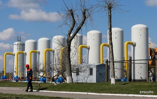 Украина сожгла газа вдвое больше, чем годом ранее