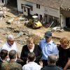 Меркель посетила пострадавшие от наводнения районы Германии