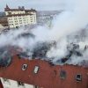 Под Киевом горит жилая пятиэтажка